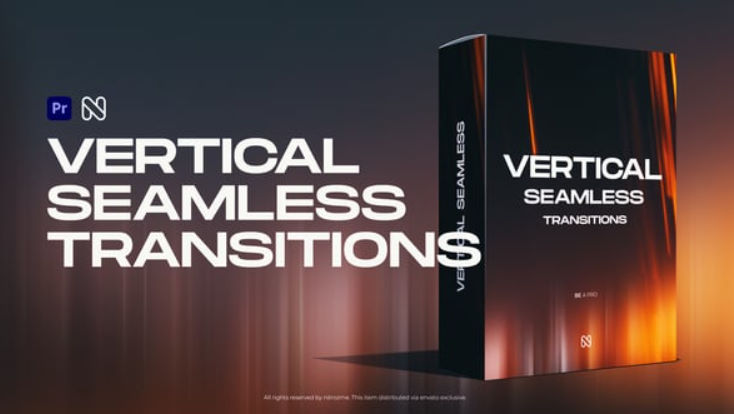 Videohive Vertical Seamless Transitions – TikTok, Reels, Shorts, Stories for Premiere Pro