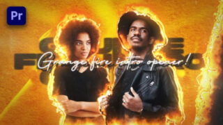 Download Grunge Fire Intro Opener | Premiere Pro - Videohive