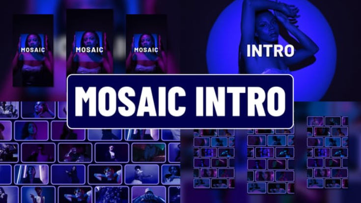 Download Mosaic Intro MOGRT Videohive