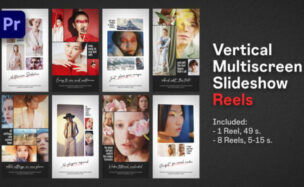 Videohive Vertical Multiscreen Slideshow Reels | Premiere Pro