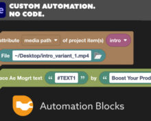 Aescripts Automation Blocks for Premiere Pro v1.1.013