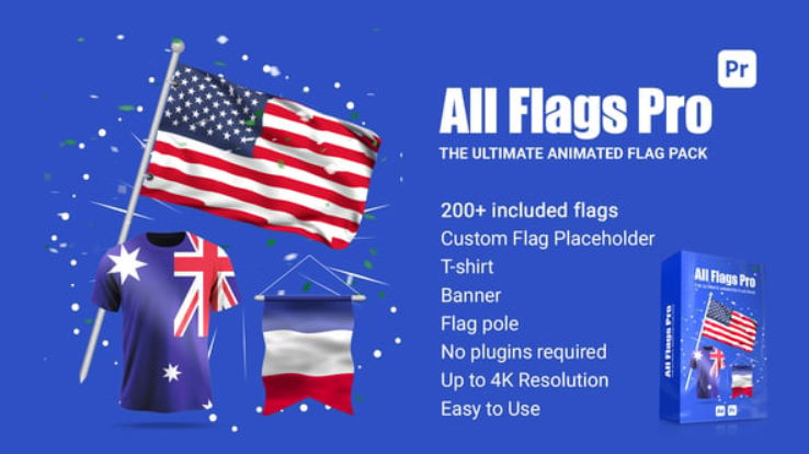 Videohive All Flags Pro for Premiere Pro