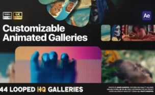 Videohive Animated Galleries | Carousel & Sliders