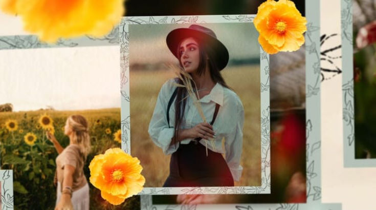 Videohive Bloom Memories Photo Slideshow