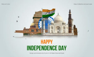 Videohive India Landmarks Opener | Independence Day