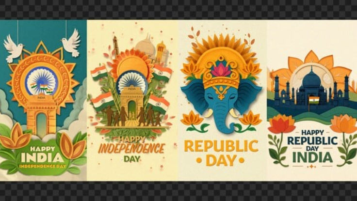 Videohive Indian Festive PaperCut – Intros and Elements