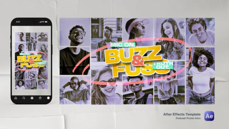 Videohive Podcast Promo Intro