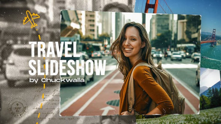 Videohive Travel Slideshow For After Effects