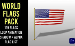 Videohive World Flags Pack I MOGRT