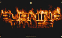 Videohive Burning Titles 59567754