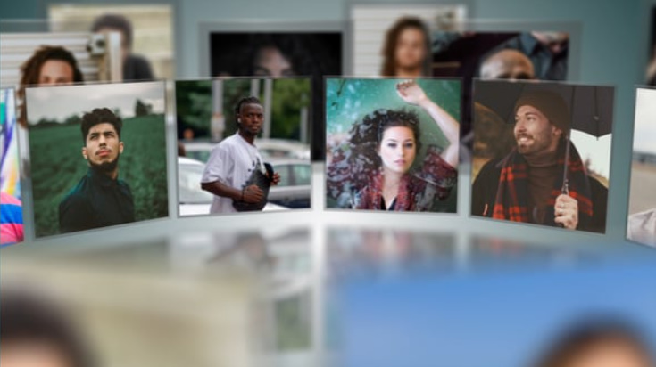 Videohive Carousel Photo Logo Reveal