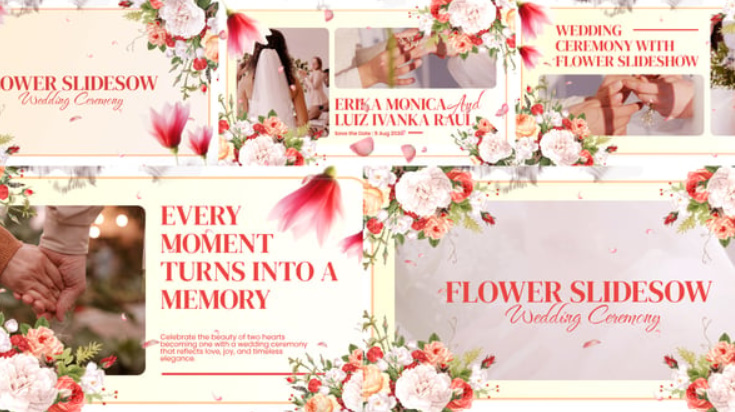 Videohive Flower Slideshow