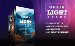 Videohive Grain Film & Light Leaks Transition And Video Effect For DaVinci Resolve