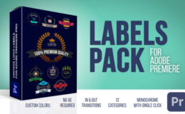 Videohive Labels Pack - MOGRT for Premiere