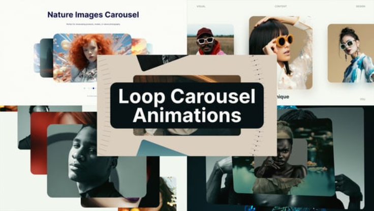 Videohive Loop Carousel Animation