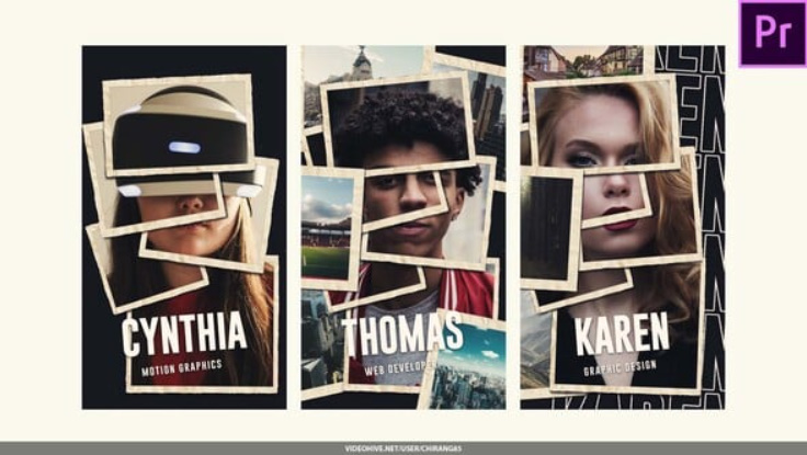 Videohive Mosaic Photo Stories For Premiere Pro