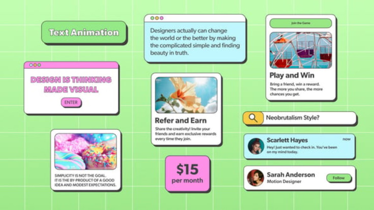 Videohive Neobrutal Titles