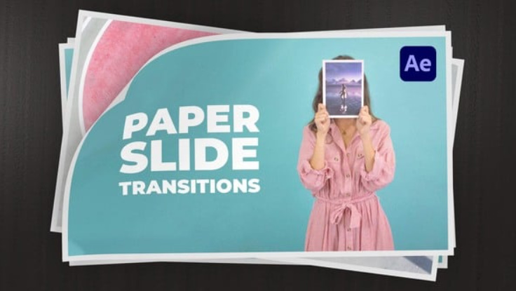 Videohive Paper Slide Transitions for After Effects