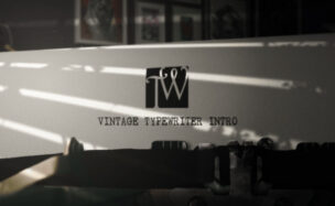 Videohive Production Company Vintage Typewriter Intro