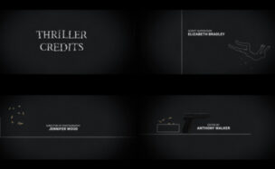 Videohive Thriller Credits Project for After Effects