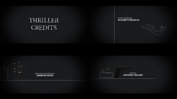 Videohive Thriller Credits Project for After Effects