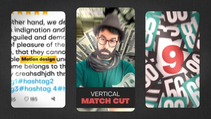 Videohive Vertical Match Cut