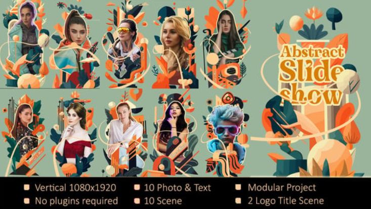 Videohive Abstract Slideshow 60517361