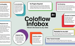 Videohive ColorFlow Infobox – Dynamic Text Boxes & Lower Thirds for Premiere Pro