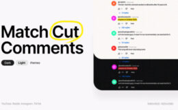 Videohive Match Cut Comments