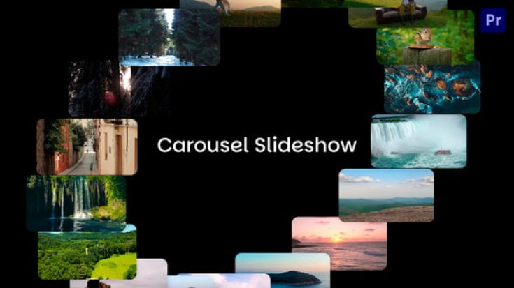 Videohive Minimalist Carousel Slideshow