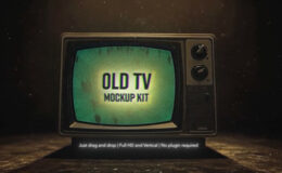 Videohive Old TV Mockup Kit