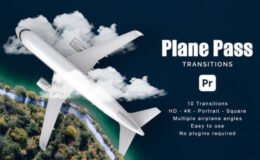 Videohive Plane Pass Transitions for Premiere Pro