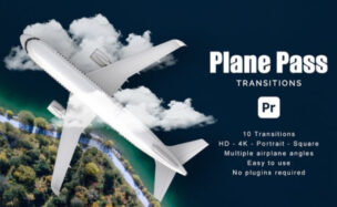 Videohive Plane Pass Transitions for Premiere Pro