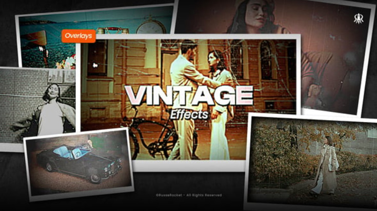 Videohive Vintage Overlays