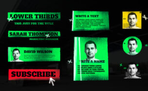 Videohive lower thirds 60134743