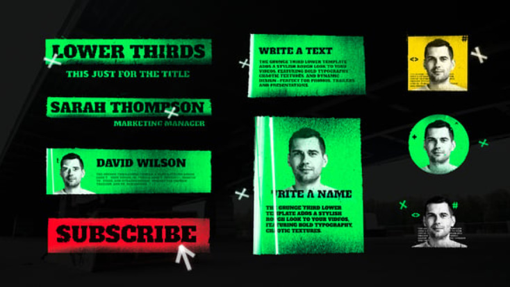 Videohive lower thirds 60134743