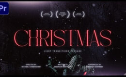Videohive Christmas Light Transitions For Premiere Pro
