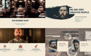 Videohive Barber Shop Presentation