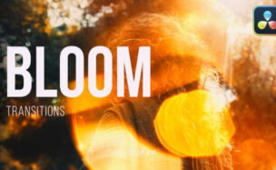 Videohive Bloom Transitions for DaVinci Resolve