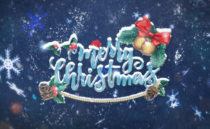 Videohive Christmas New Year Logo For Premiere Pro