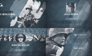 Videohive History Timeline – Documentary Memories Slideshow