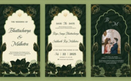 Videohive Indian Flower Wedding Invitation