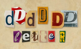 Videohive Ransom Letters - D Letters