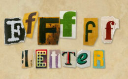 Videohive Ransom Letters - F Letters