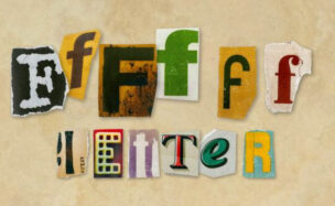 Videohive Ransom Letters – F Letters