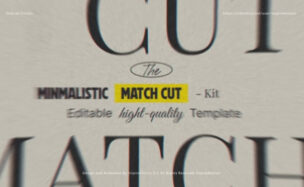 Videohive Text Match Cut For Premiere Pro