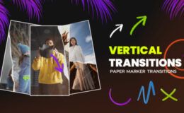 Videohive Vertical Transitions