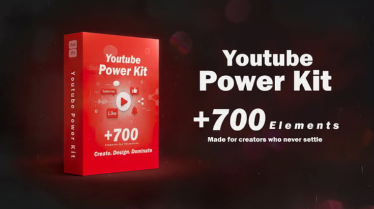 Videohive Youtube Power Kit V1 (AE + PR)