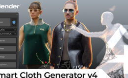Divine Cut v3.4.3 | Smart Cloth Generator For Blender