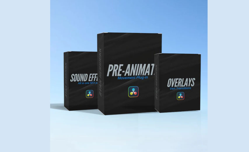 Ryan Herrick ULTIMATE CREATOR BUNDLE for Davinci Resolve - INTRO HD